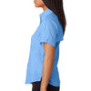 Columbia Women's White Cap Blue Tamiami II Short Sleeve Shirt