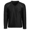 Landway Men's Black V-Neck Vapor Windbreaker