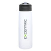 H2Go White Hydra Stainless Steel Bottle 24 oz