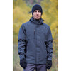 Landway Men's Heather Deep Blue/Black Gravity 3-in-1 System Soft Shell