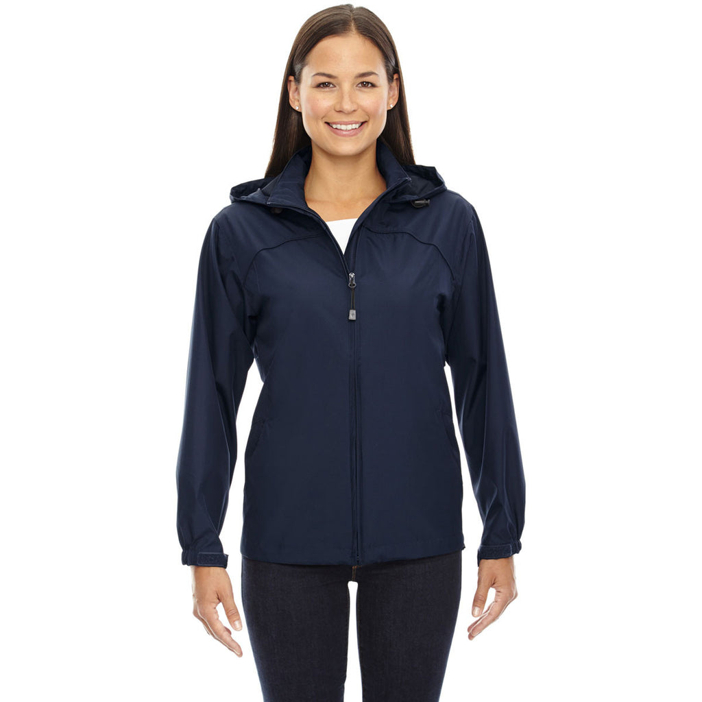 North End Women's Midnight Navy Techno Lite Jacket