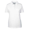 Core 365 Women's White Origin Performance Pique Polo with Pocket