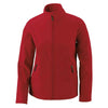 Core 365 Women's Classic Red Cruise Two-Layer Fleece Bonded Soft Shell Jacket