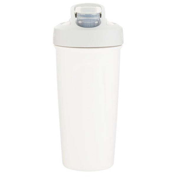 BlenderBottle White Strada 24 oz Insulated Stainless Steel Shaker