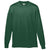 Augusta Sportswear Men's Dark Green Wicking Long-Sleeve T-Shirt