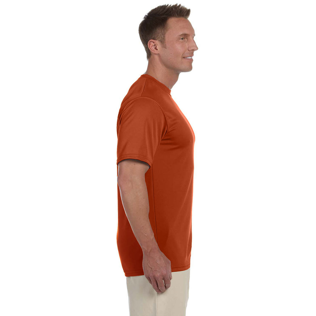 Augusta Sportswear Men's Dark Orange Wicking T-Shirt