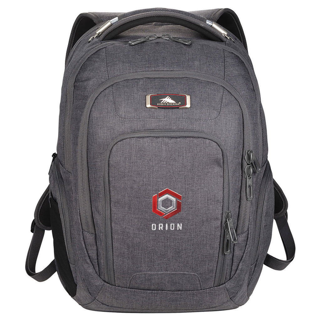 High Sierra Grey 17" Computer UBT Deluxe Backpack