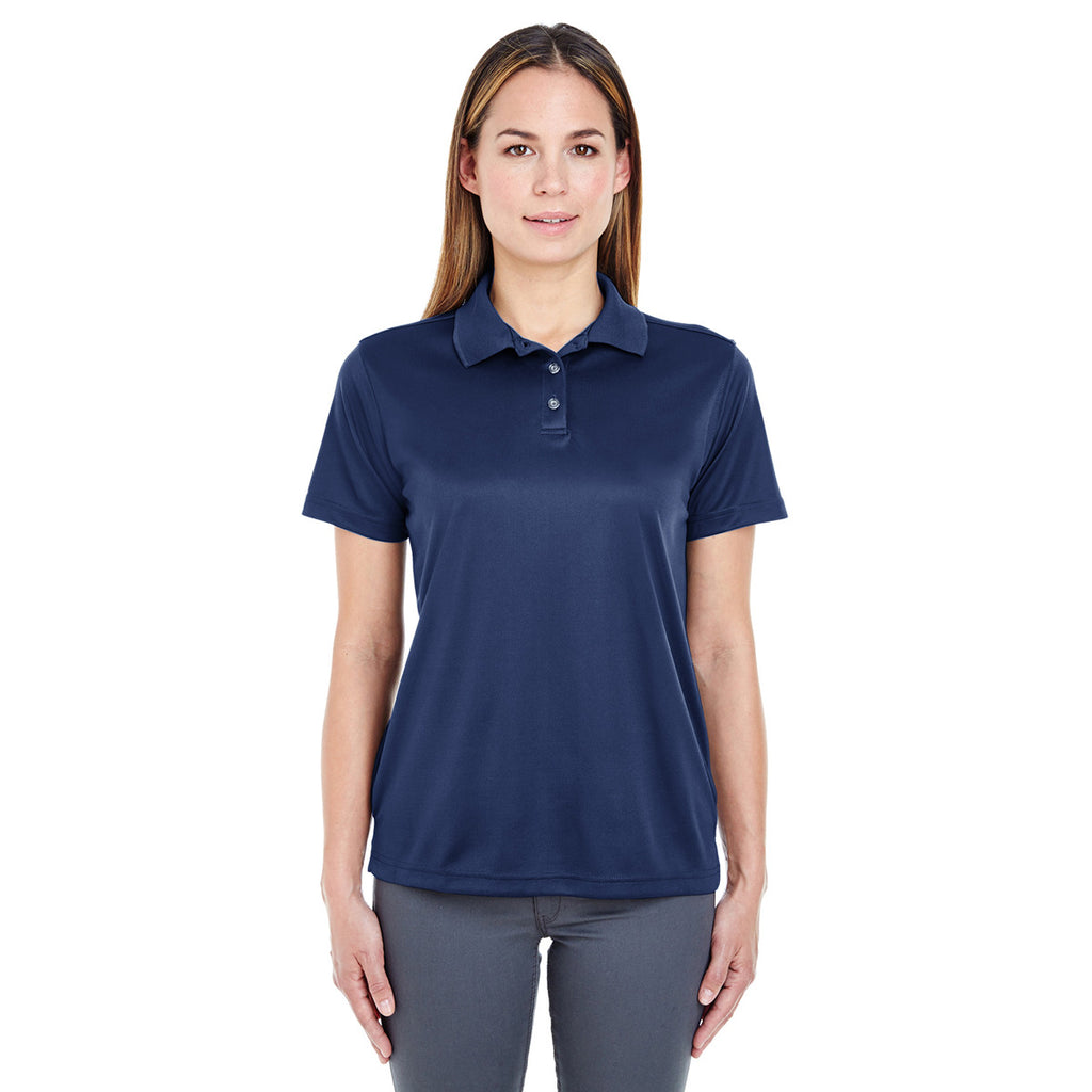 UltraClub Women's Navy Cool & Dry Sport Polo