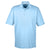 UltraClub Men's Columbia Blue/White Cool & Dry Sport Two-Tone Polo