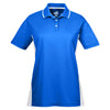 UltraClub Women's Royal/White Cool & Dry Sport Two-Tone Polo