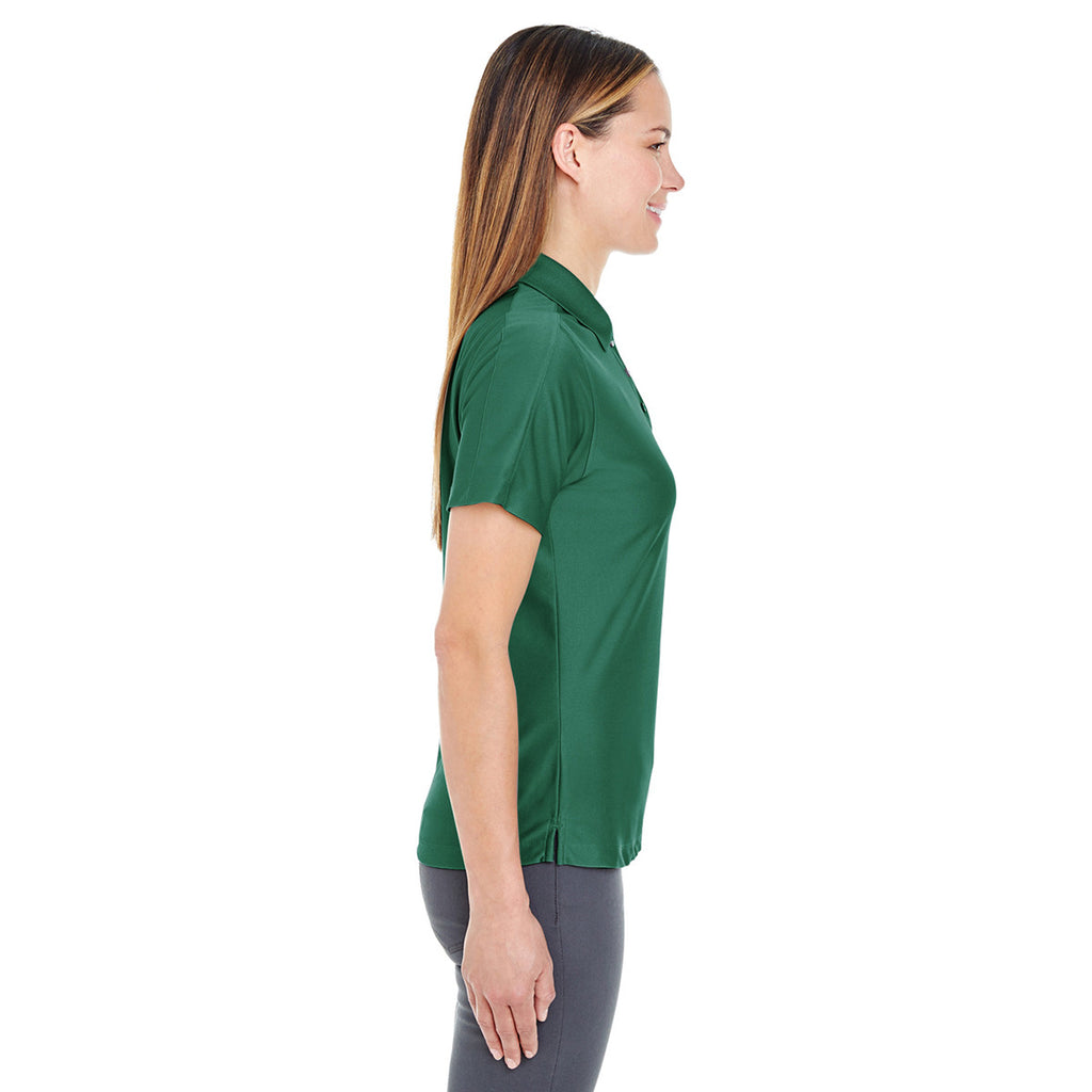 UltraClub Women's Forest Green Cool & Dry Elite Performance Polo