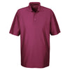 UltraClub Men's Maroon Cool & Dry Elite Performance Polo