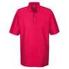 UltraClub Men's Red Cool & Dry Elite Performance Polo