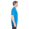 UltraClub Men's Sapphire Cool & Dry Sport Performance Interlock T-Shirt