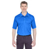 UltraClub Men's Royal Cool & Dry Sport Performance Interlock Polo