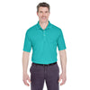 UltraClub Men's Jade Cool & Dry Stain-Release Performance Polo