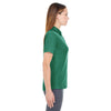 UltraClub Women's Forest Green Cool & Dry Stain-Release Performance Polo