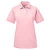 UltraClub Women's Pink Cool & Dry Stain-Release Performance Polo