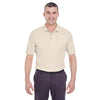 UltraClub Men's Stone Whisper Pique Polo