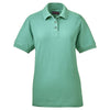 UltraClub Women's Leaf Whisper Pique Polo