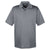 UltraClub Men's Charcoal Cool & Dry 8 Star Elite Performance Interlock Polo