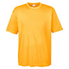 UltraClub Men's Gold Cool & Dry Basic Performance T-Shirt