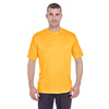 UltraClub Men's Gold Cool & Dry Basic Performance T-Shirt