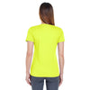 UltraClub Women's Bright Yellow Cool & Dry Basic Performance T-Shirt