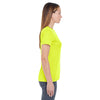 UltraClub Women's Bright Yellow Cool & Dry Basic Performance T-Shirt