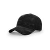 Richardson Black Structured MultiCam Cap