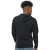 J. America Men's Black BTB Fleece Hooded Sweatshirt