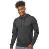 J. America Men's Charcoal Heather BTB Fleece Hooded Sweatshirt