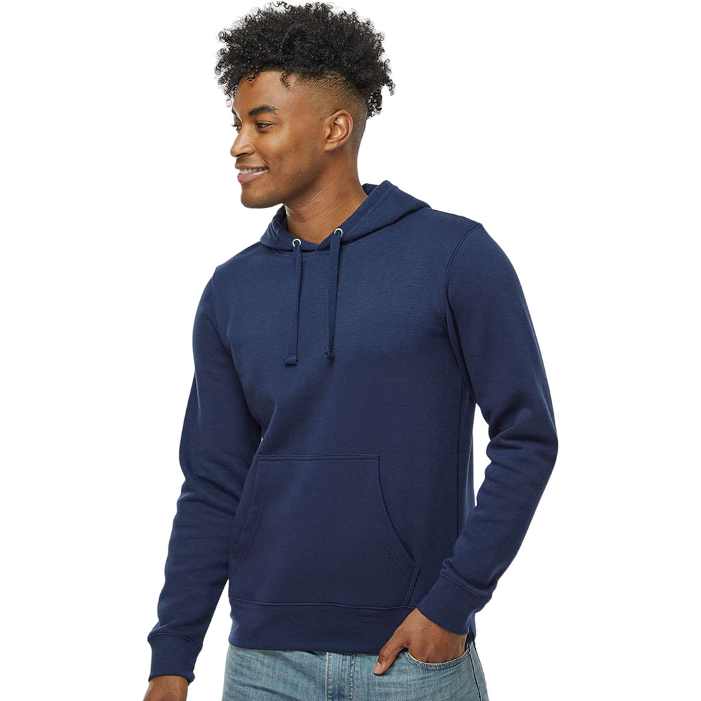 J. America Men's True Navy BTB Fleece Hooded Sweatshirt