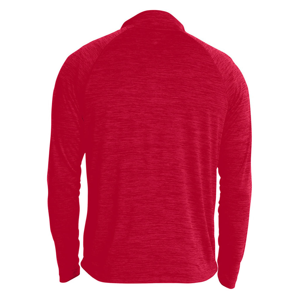 Charles River Youth Red Space Dye Performance Pullover