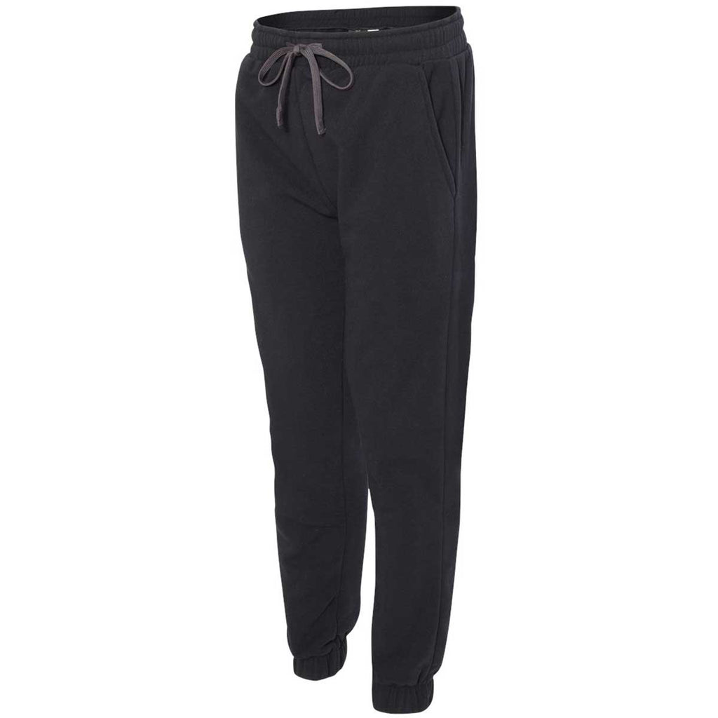 Burnside Men's Black Fleece Joggers