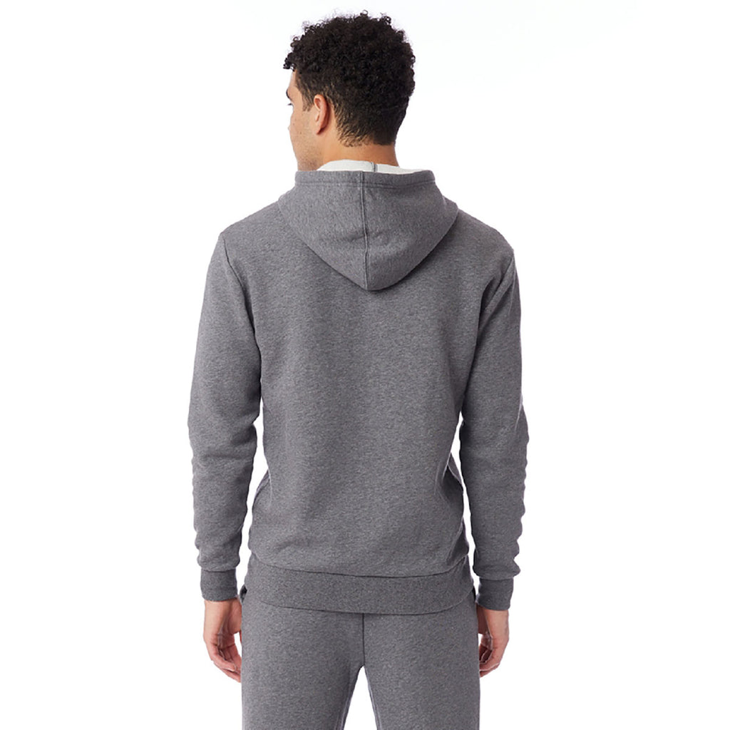 Alternative Apparel Unisex Heather Grey Go-To Pullover Hooded Sweatshirt