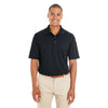 Core 365 Men's Black Origin Performance Pique Polo with Pocket