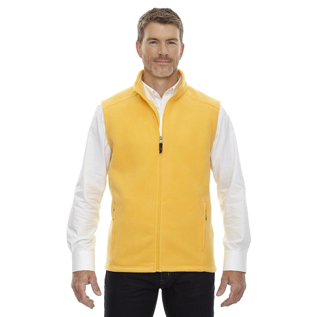 Core 365 Men's Campus Gold Journey Fleece Vest