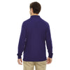 Core 365 Men's Campus Purple Pinnacle Performance Long-Sleeve Pique Polo