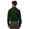 Core 365 Men's Forest Green Operate Long-Sleeve Twill Shirt