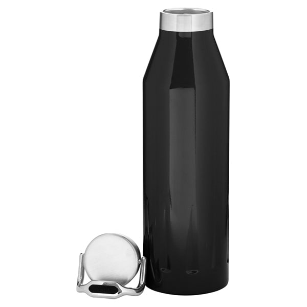 H2Go Black Cerro 20.9 oz Water Bottle