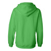 J. America Women's Lime Sueded V-Neck Hooded Sweatshirt