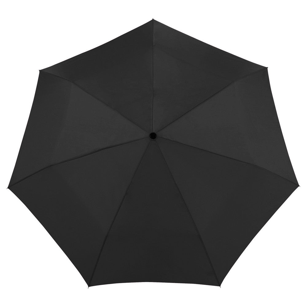 Totes Black 44" 3 Section Auto Open/Close Umbrella