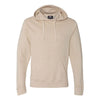 J. America Men's Oatmeal Triblend Triblend Hooded Pullover Sweatshirt