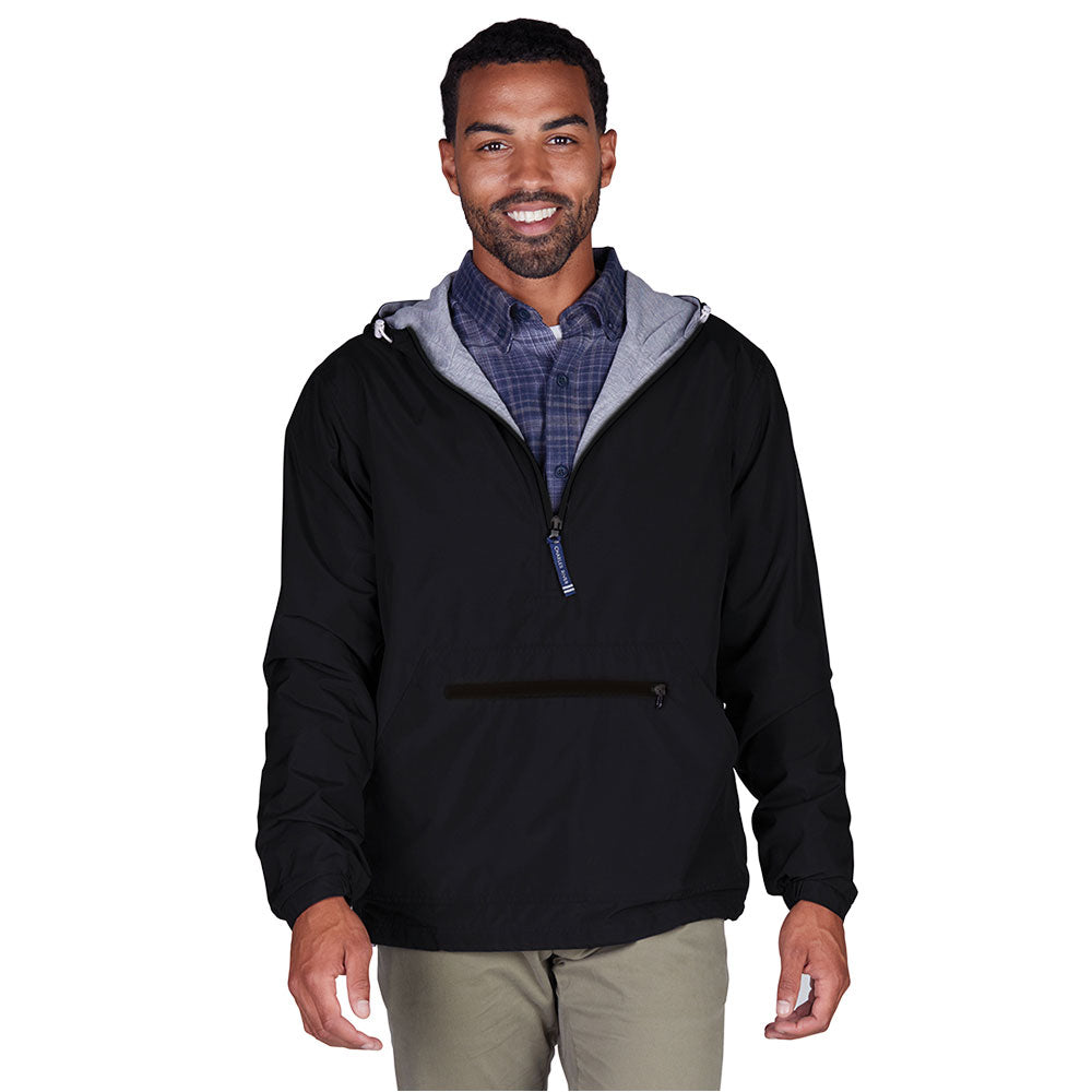 Charles River Men's Black Chatham Anorak