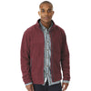 Charles River Men's Maroon Boundary Fleece Jacket