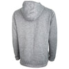 Charles River Men's Light Grey Heathered Fleece Quarter Zip Hoodie