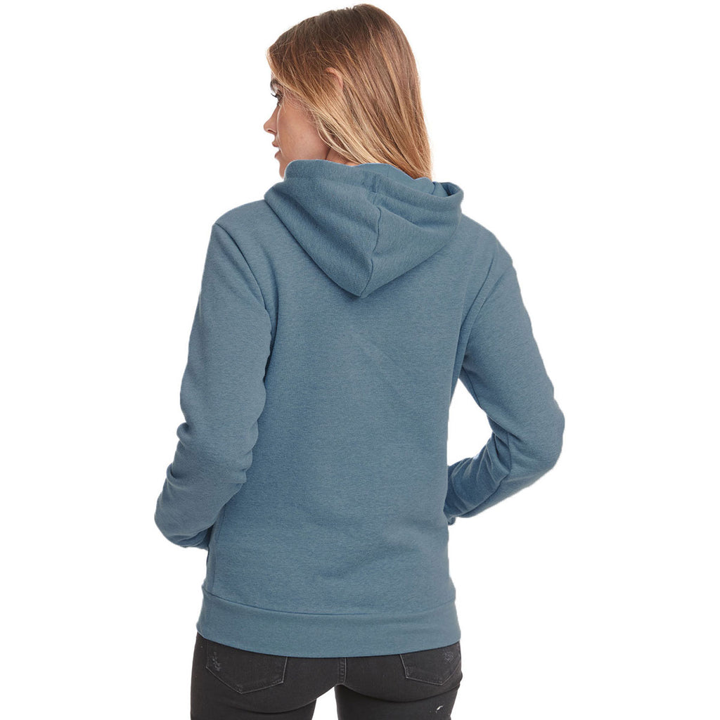 Next Level Unisex Heather Slate Blue Classic PCH Pullover Hooded Sweatshirt