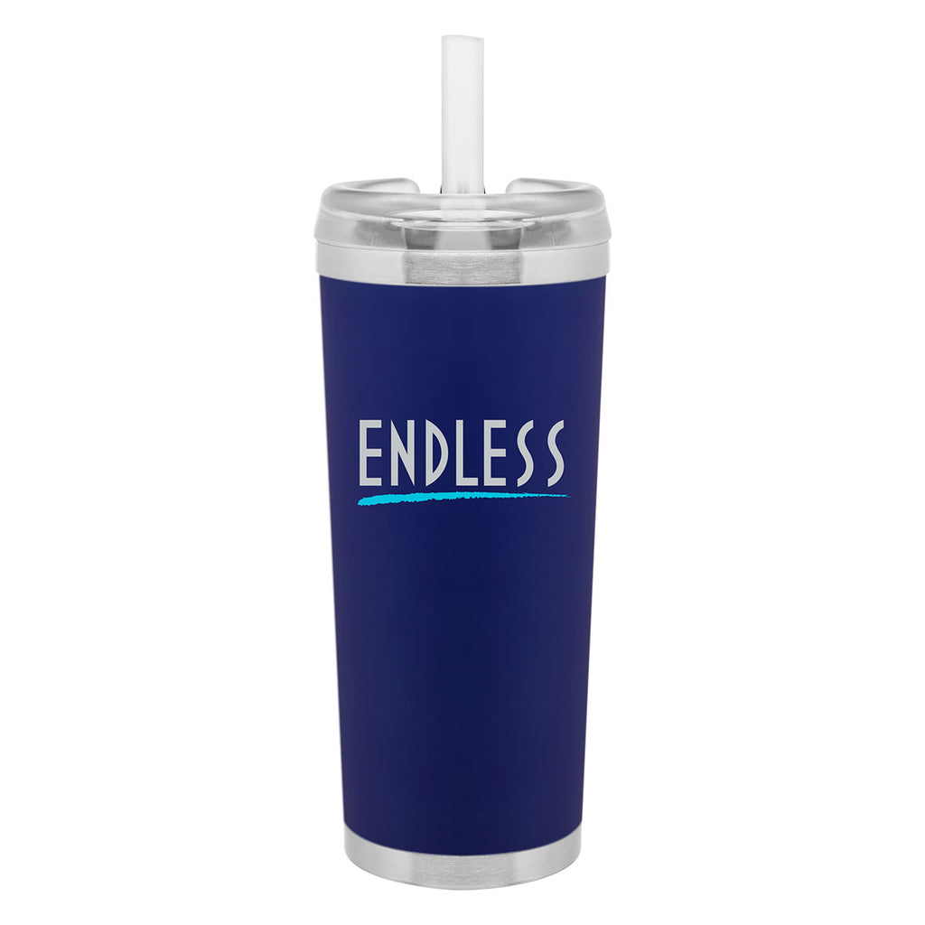 ETS Matte Blue Brooklyn Tumbler - 24oz