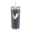 ETS Matte Storm Grey Brooklyn Tumbler - 24oz